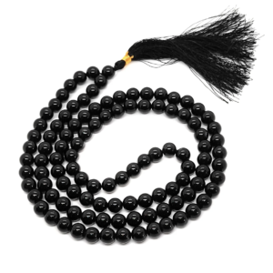 Black Tourmaline Japa Mala
